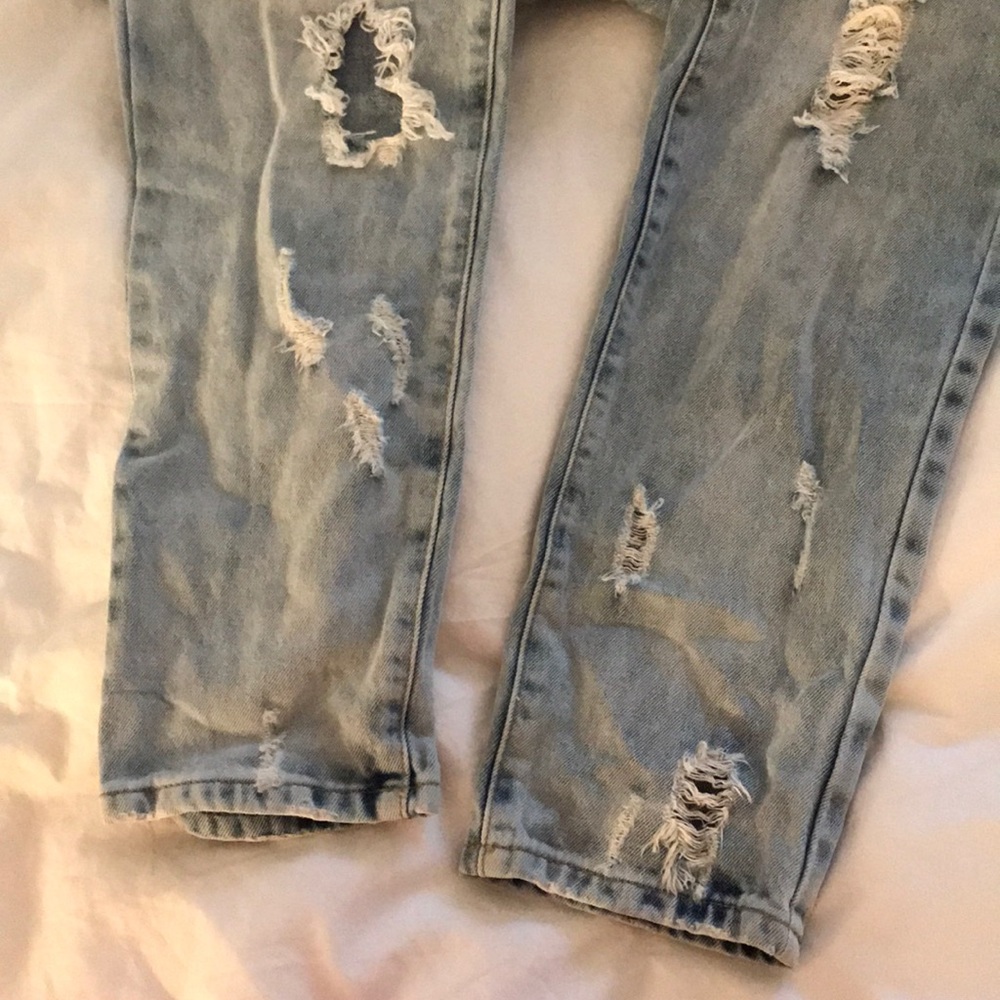 Distressed Overalls - Picture 4 of 7